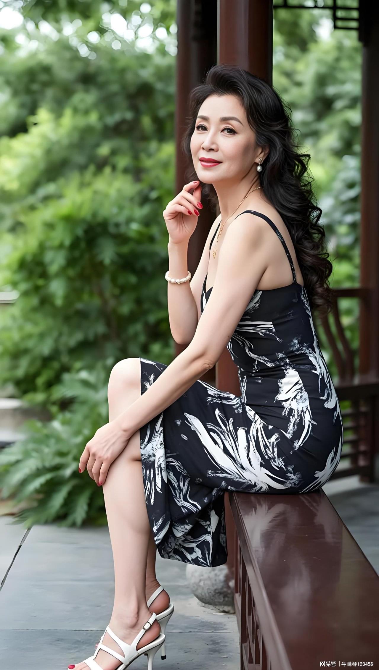亚洲丰满熟妇60BBBXXX风情写真，魅力熟女，性感诱惑，成熟韵味
