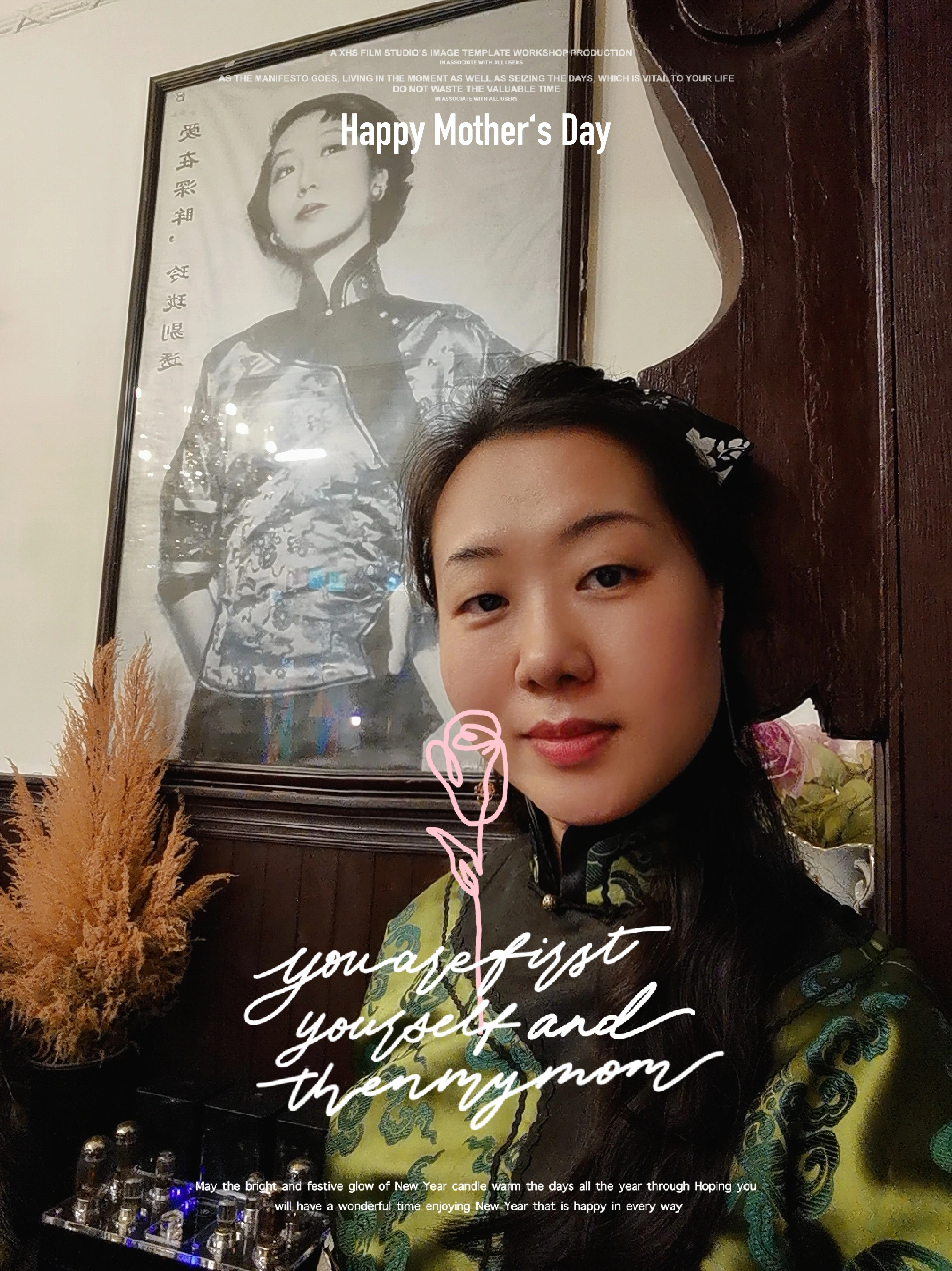 1.妈妈的绣感温暖了岁月时光