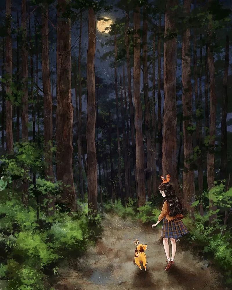 森林少女森林的神秘传说，探索奇幻世界，发现自然之美与少女的冒险故事