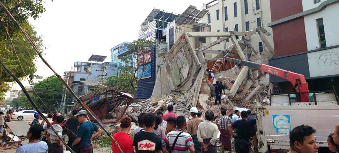 缅甸79级大地震震撼东南亚，灾情严重，救援紧急展开