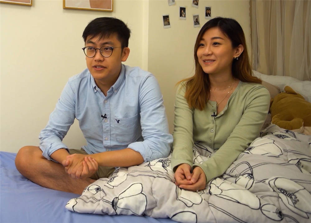 国产夫妻边浜生活日常，甜蜜互动瞬间，记录幸福点滴岁月