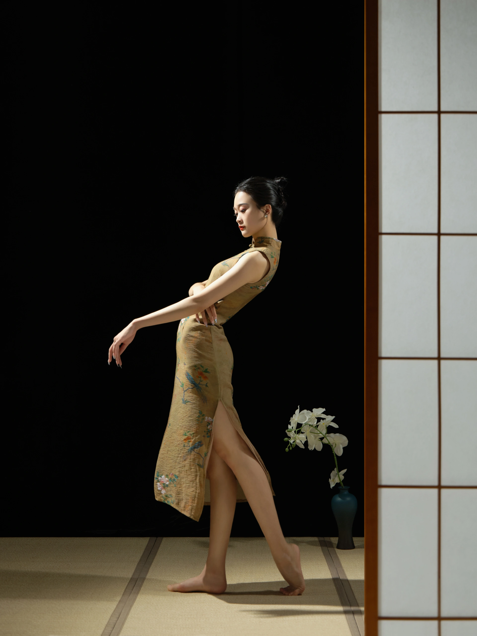 2.优雅中国风熟女舞姿，展现东方韵味，尽显成熟魅力