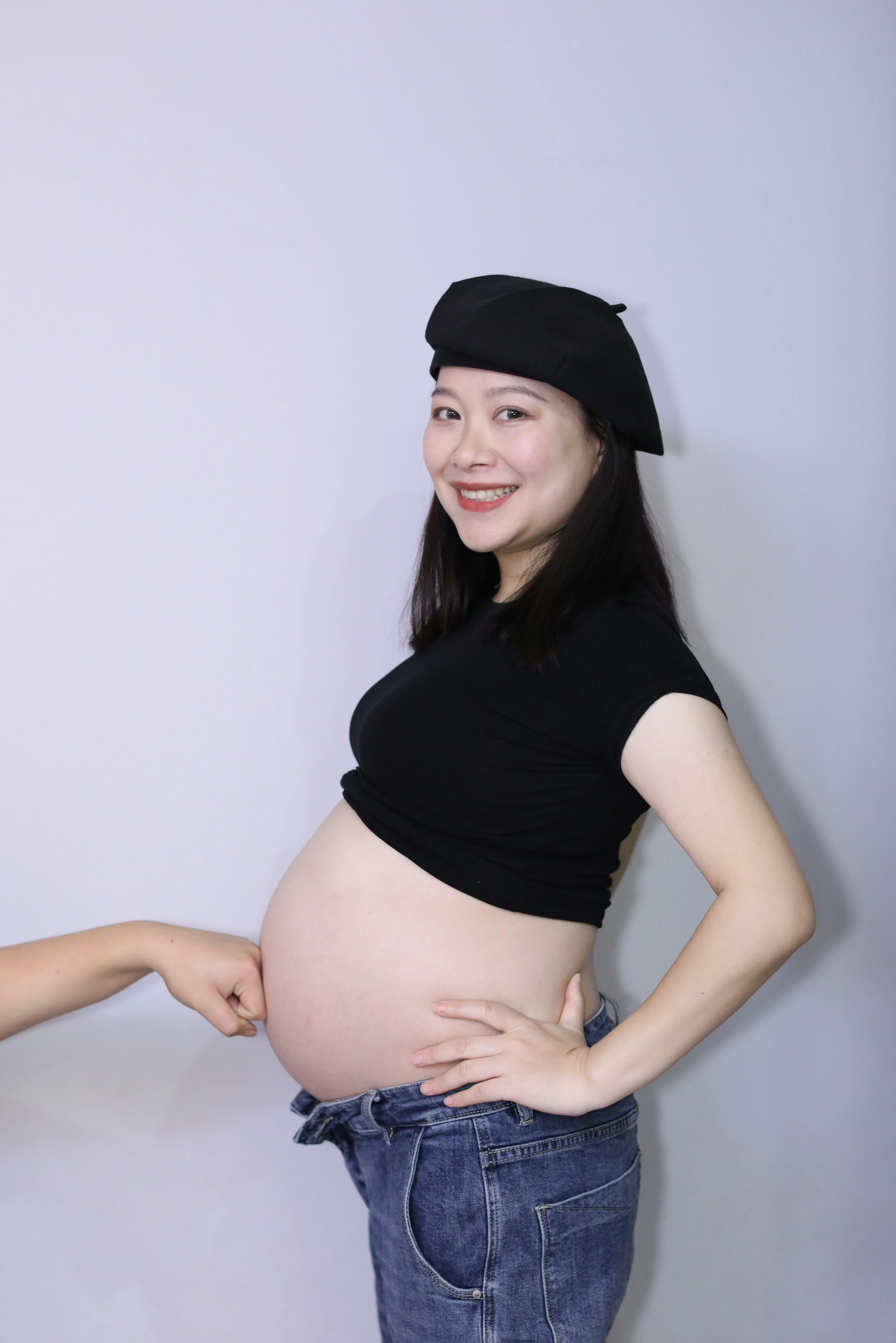 1.中国大肚子孕妇怀孕受孕经验分享