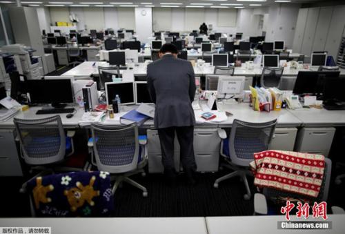 日本办公室HD高清实拍，职场日常，高效工作场景展示，真实记录