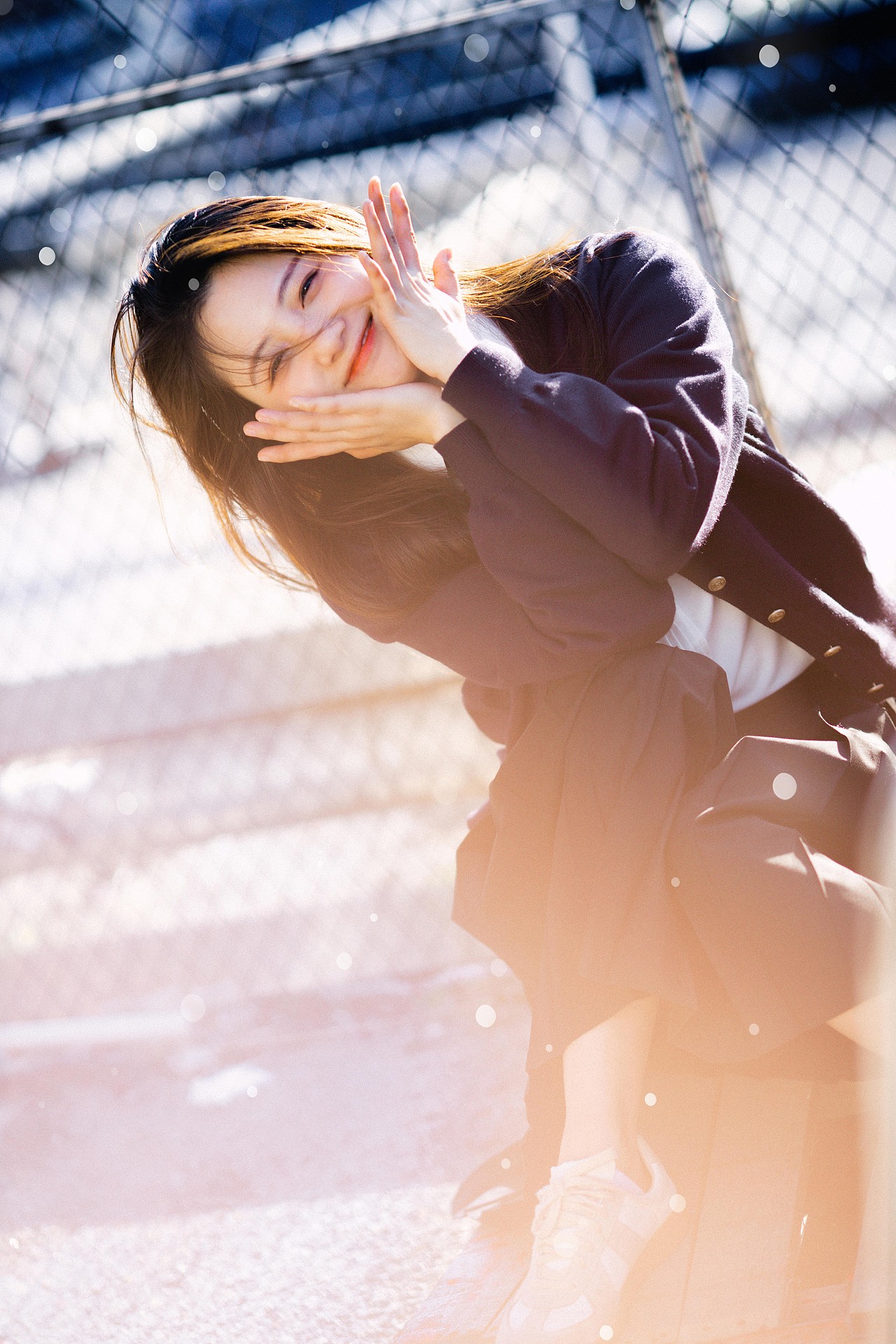 2.干女孩视频，阳光笑容，校园日常，记录美好时光的每一刻