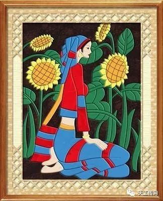 1.美外婆的绣感传承指尖艺术