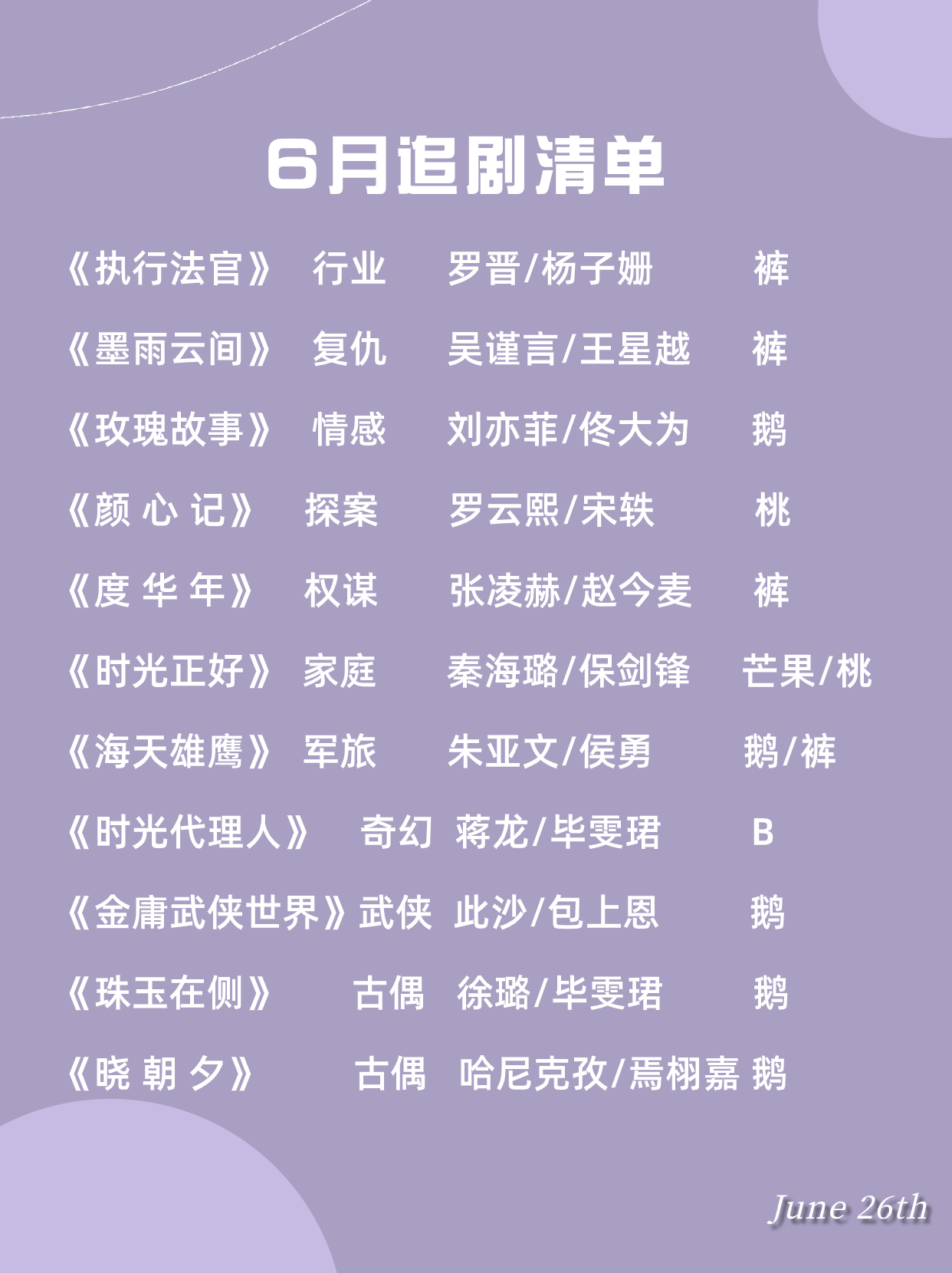 中文字幕免费高清电视剧推荐2023最新热播剧，精彩剧情不容错过，追剧必备清单