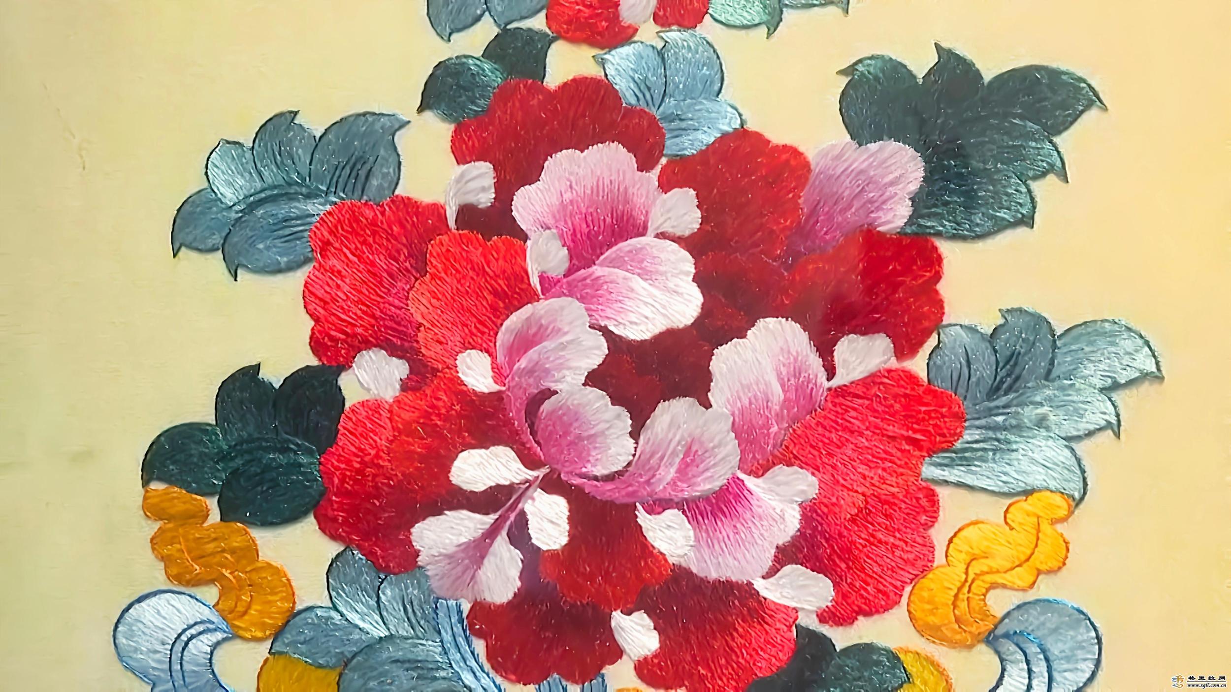 1.美外婆的绣感传承指尖艺术