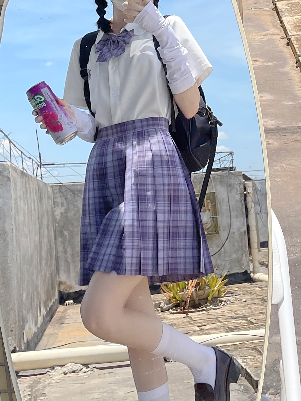 JK女生筒爽浜清新夏日穿搭必备JK女生筒爽浜舒适百搭时尚单品