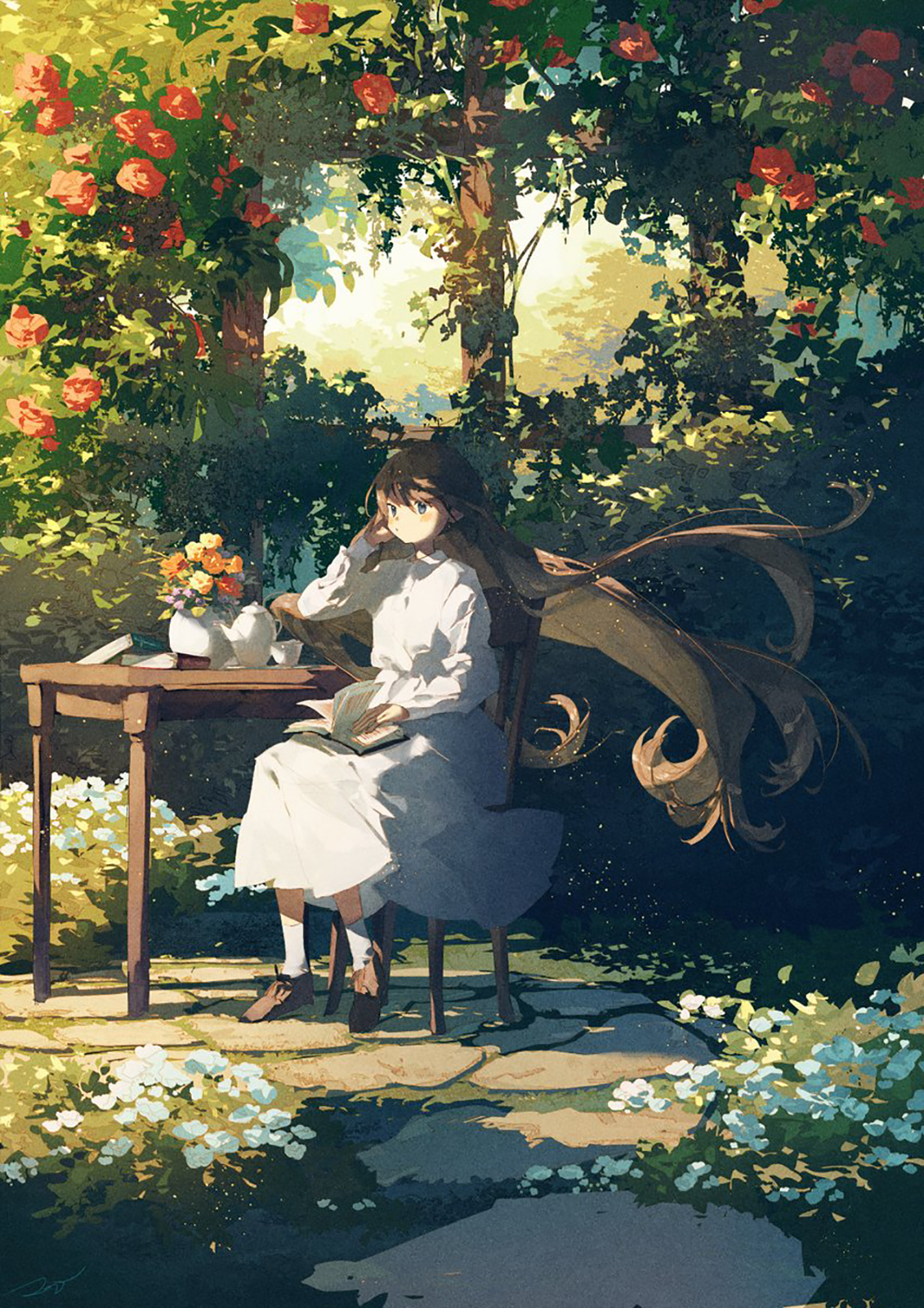 森林少女森林的神秘传说，探索奇幻世界，发现自然之美与少女的冒险故事