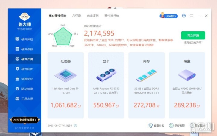 鲁大师永久免费版下载，一键优化电脑性能，体验流畅操作快感