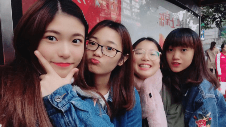 1.三女小嫩苞绽放青春风采